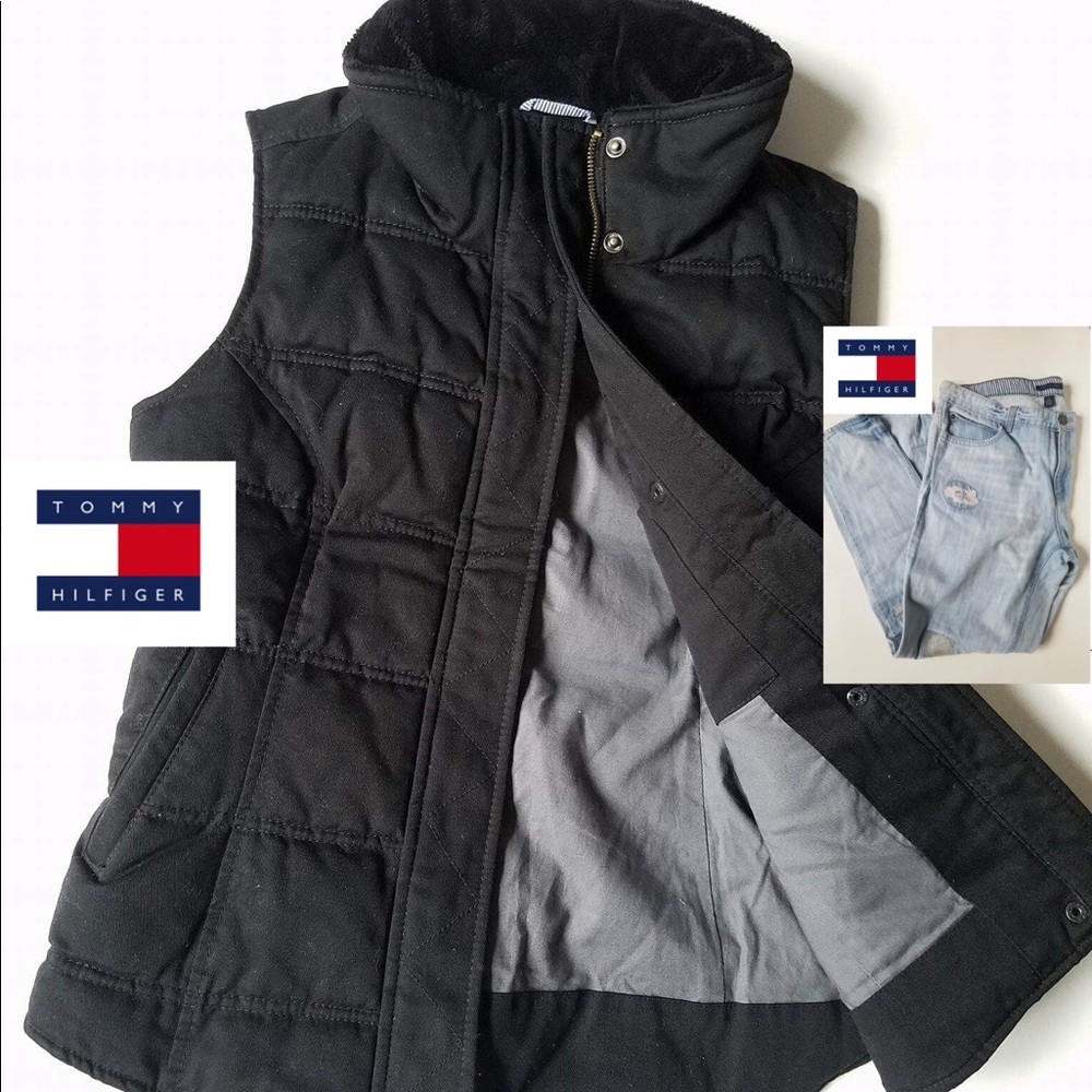 Tommy Hilfiger puffer vest - Picture 1 of 8
